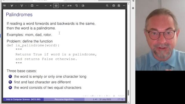 Recursive Algorithms, Accumulators, Divide and Conquer to Solve Problems смотреть онлайн