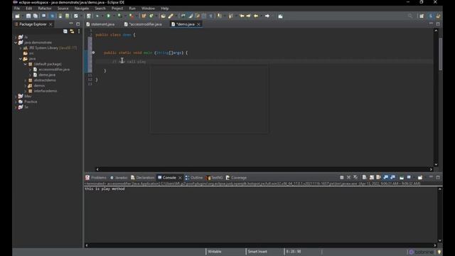 what is default acess modifier in java programming language смотреть онлайн