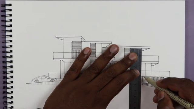 architecture sketch modern home смотреть онлайн