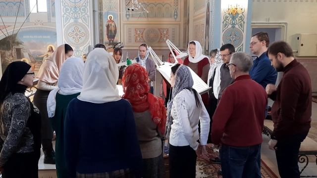 «Милость мира...» (А. Архангельский). Регент Екатерина Артюхова.