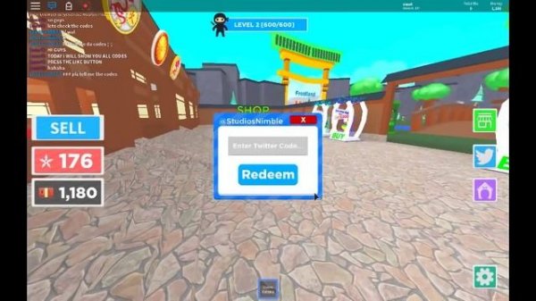 All Codes in Ninja Masters