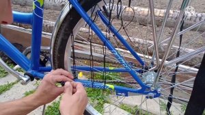 Защита на колесо велосипеда Своими руками за копейки Детские ножки защитим Велопрогулки с Детьми