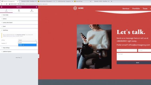 Connect Newsletter and Global Widgets смотреть онлайн