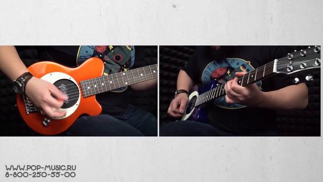 PIGNOSE PGG 200 - Travel электрогитара со встроенным усилителем смотреть онлайн