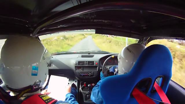Galway Summer Rally ss3 Black Road - Justin Ryan & Andy Walsh Honda Civic EK4 смотреть онлайн