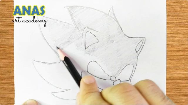 How To Draw Super Sonic | Sonic 2 Sketch Art Lesson (Step by Step) смотреть онлайн