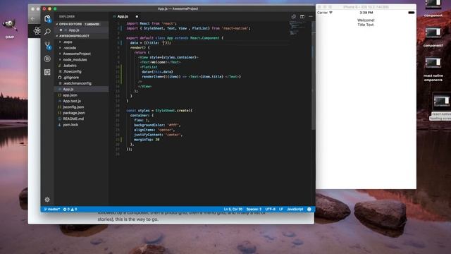 React Native - Flat List смотреть онлайн