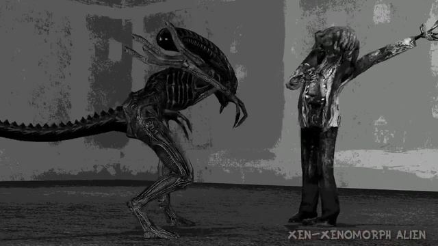 XENOMORPH SOLDIER КСЕНОМОРФ СОЛДАТ GMOD