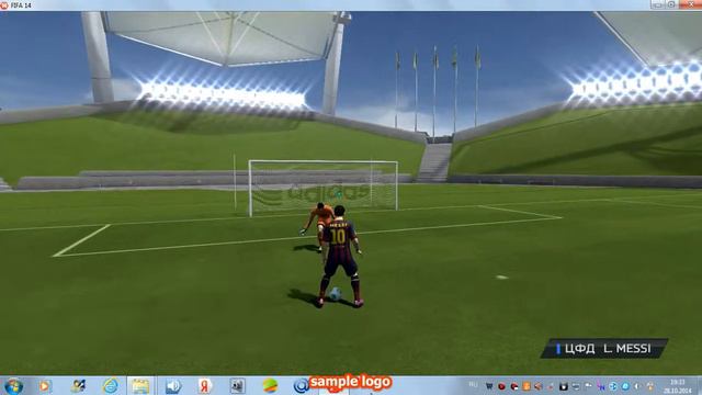 закрутка мячей в fifa 14 смотреть онлайн