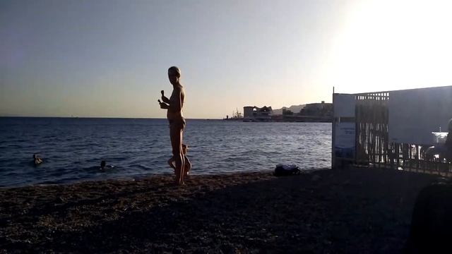 Обзор пляжа Эйлат Израиль. Красное море смотреть онлайн