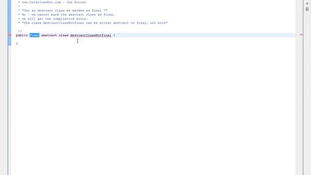Java Interview Question And Answer override java method restrictions explain смотреть онлайн