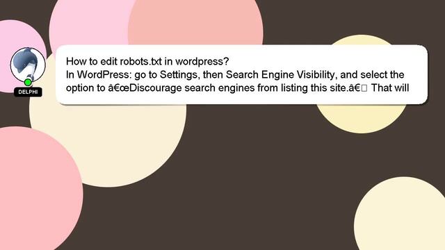 How to edit robotstxt in wordpress? смотреть онлайн
