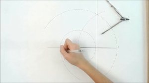 Построение пятиугольника с заданной стороной циркулем