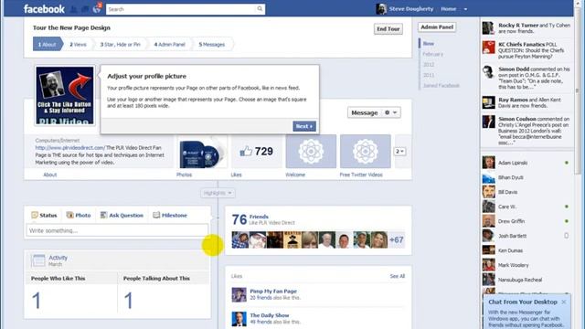 Facebook Timeline - An Overview смотреть онлайн