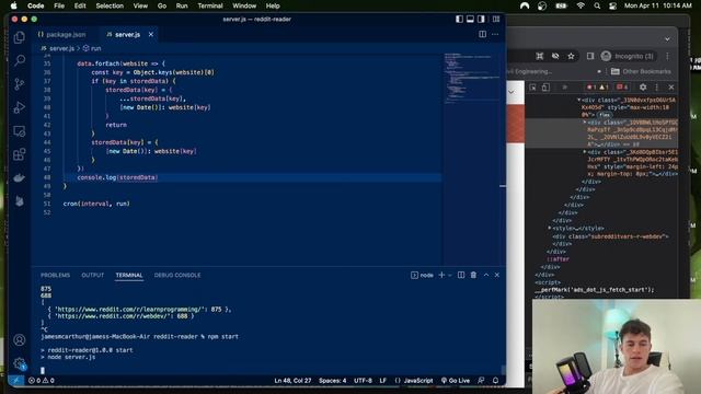 Learn Web Scraping by Scraping Reddit Activity Pt 2 | Cron Scheduling смотреть онлайн