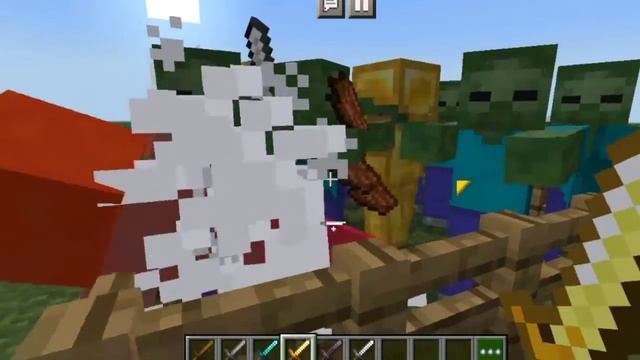 COMBATE de JAVA para Minecraft BEDROCK 1.20 ⚔️ смотреть онлайн