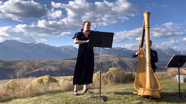 Massenet: Meditation from Thais. Violin and Harp: Shelby Murdock and Nina Munger смотреть онлайн