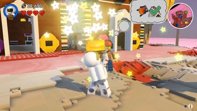 LEGO WORLDS ПРОХОЖДЕНИЕ №10 КОПИРОВАНИЕ ДОМА. ВТОРОЙ ЗОЛОТОЙ БЛОК. (2019) смотреть онлайн