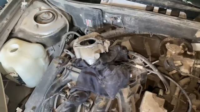Замена свечей чистка дроссельной заслонки! ЛАДА ГРАНТА смотреть онлайн