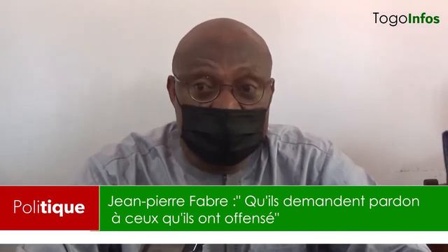 Jean-pierre Fabre: "Qu'ils demandent pardon à ceux qu'ils ont offensé" смотреть онлайн