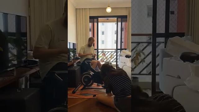 Bicicleta Ergométrica Urbanfit Pro Para Spinning Inércia 7kg смотреть онлайн