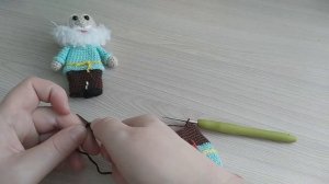 Мастер-класс Дедушка. Пальчиковый театр Колобок