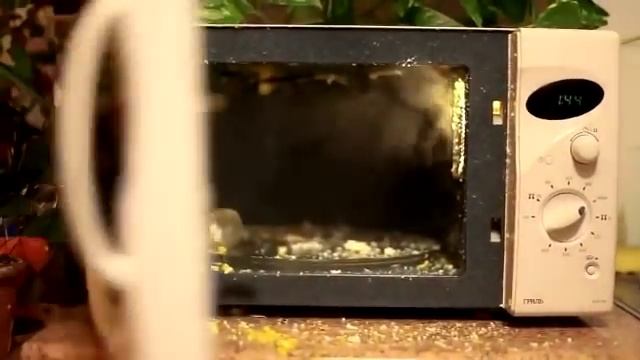 Как сварить яйцо в микроволновке / How to cook an egg in the microwave :) смотреть онлайн