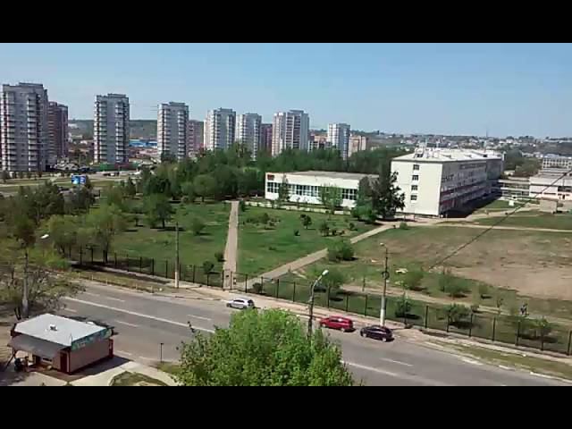 Благовещенск, вид из дома Студенческая 25 смотреть онлайн