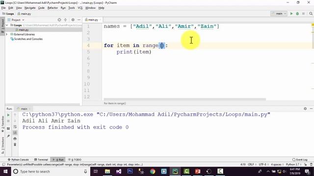 FOR LOOP IN PYTHON (URDU / HINDI) смотреть онлайн