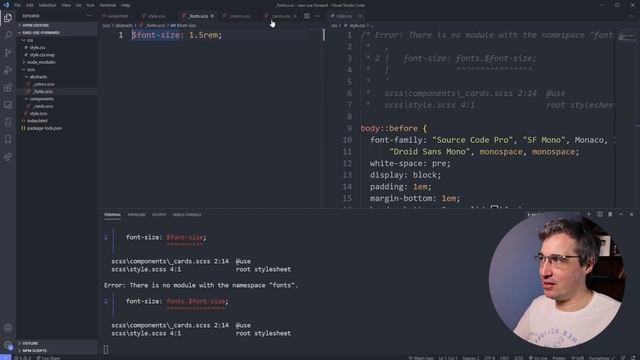 Stop using @import with Sass | @use and @forward explained смотреть онлайн