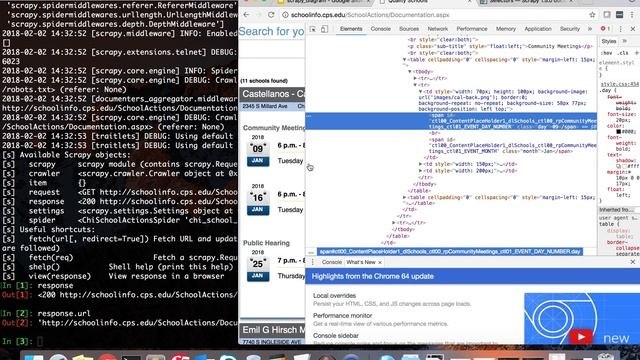 02 test out code with scrapy shell смотреть онлайн