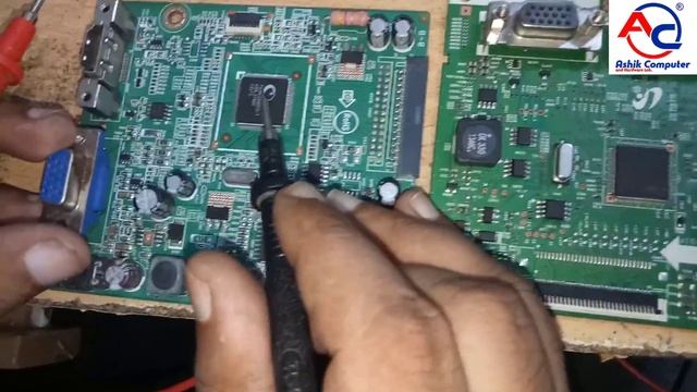 How to Repair Monitor VGA Card | Bangla tutorial смотреть онлайн