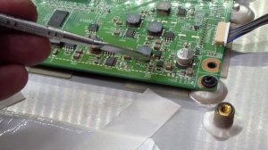 LED ТВ LG 26LE3300 нет включения, нет схемы. Ремонт, контроль питания на плате.