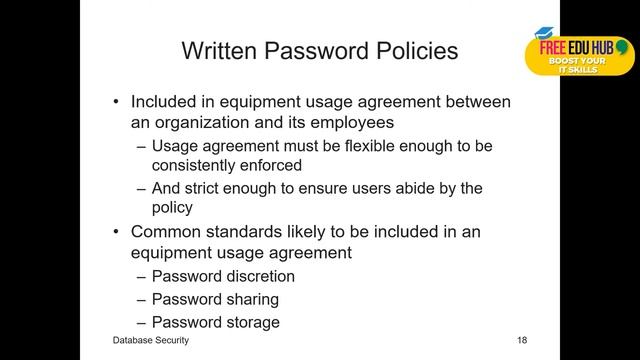 Database Password Profiles Privileges and Roles - Data Integrity and Security - Part I смотреть онлайн