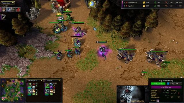 ДВА ОРКА И ОДИН ИГРАЕТ ГРЯЗНО ИГРА НА 1000MMR смотреть онлайн