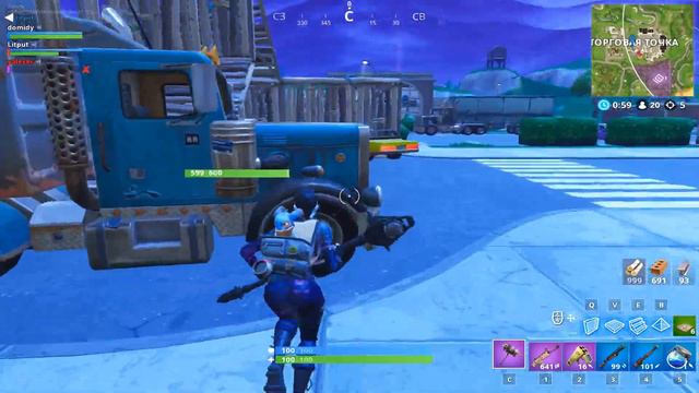 КАК СТРЕЛЯТЬ СКВОЗЬ СТЕНЫ С КВАДРОМЕТА В ФОРТНАЙТ? — Fortnite Battle Royale смотреть онлайн