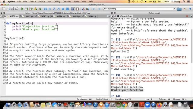 METR1313 - Week 6 - Segment 1: Introduction to Custom Python Functions смотреть онлайн