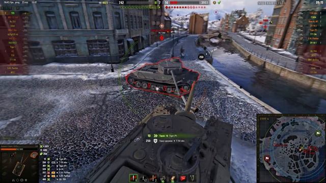 T95 ДУШИТ ОБ СТЕНУ!!! ЖЕСТЬ!!! ??? Лучший бой World Of Tanks на Т95 вот как играть