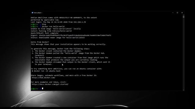9. Running docker on a Raspberry Pi | Hosting a website for free смотреть онлайн