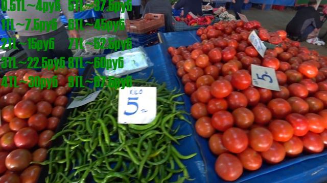 ШОК ЦЕНЫ НА ОВОЩНЫХ РЫНКАХ В ТУРЦИИ! РЫНОК ЧАРШАМБА В АНТАЛИИ. ЧУДЕСА ДА И ТОЛЬКО! смотреть онлайн
