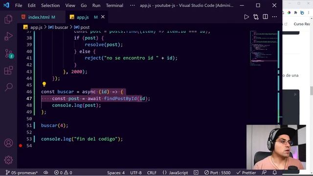 Javascript #11: Callback, Promesas y Async Await смотреть онлайн