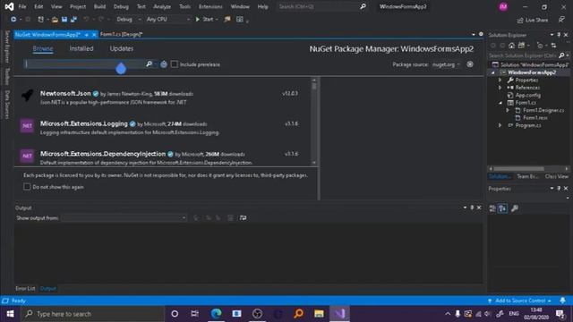 how to use open file dialog to select a folder C# смотреть онлайн