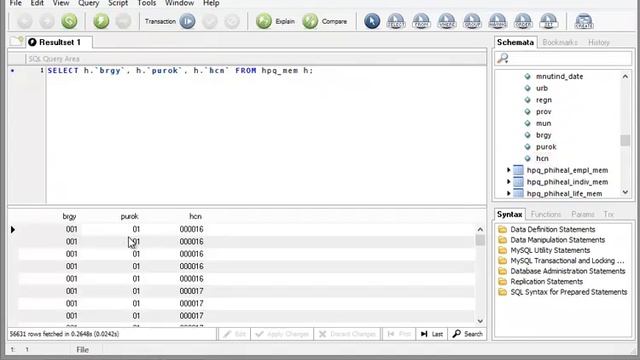 CBMS Tutorial: 05 Using MySQL Query Browser смотреть онлайн