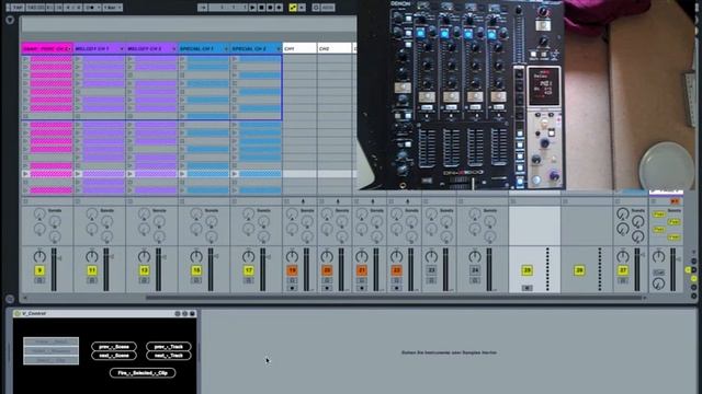 DENON DN-X1600 ABLETON LIVE LED FEEDBACK (Solved) V2 смотреть онлайн