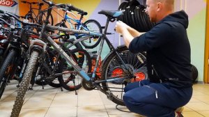 Смазка и настройка скоростного велосипеда Stels Navigator-500 ремонт велосипеда!