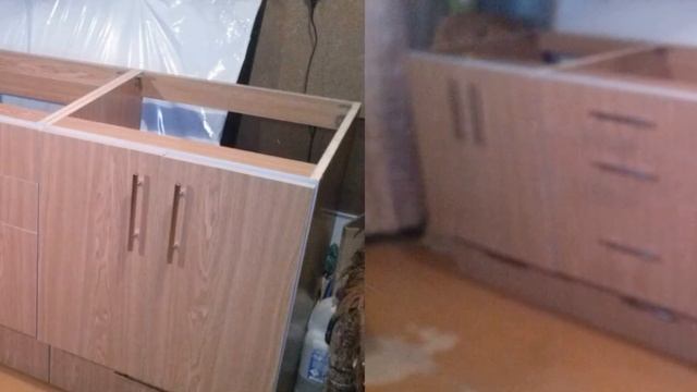 Мебель своими руками. Оригинальные тумбы для кухни смотреть онлайн