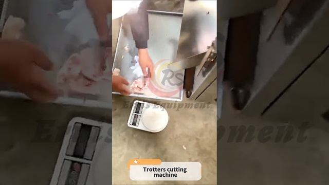 Revolutionize Your Meat Processing with Our Trotters Cutting Machine смотреть онлайн