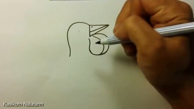 How to draw birds easily! / Как легко нарисовать птичек! смотреть онлайн