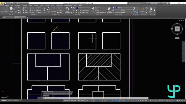 19 AutoCAD 2018 Hatch смотреть онлайн