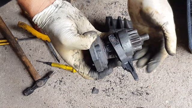 HOW TO SERVICE FORD TRANSIT STARTER MOTOR PART 1 TAKING A PART AND LEANING смотреть онлайн